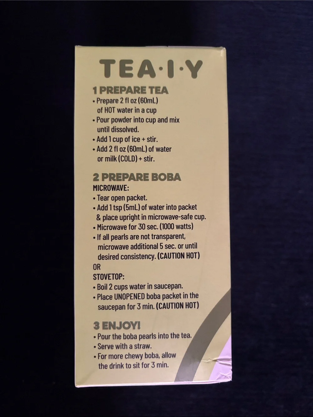 Yulu Foods | Matcha Milk Tea Instant Kit BOBA TEA Matcha Trending 3 KIT Box NWT